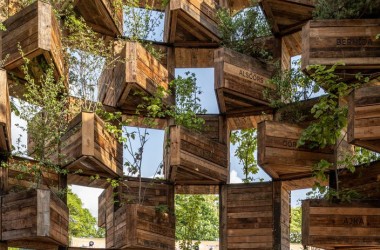 Garden of Communities Pavilion / Hello Wood