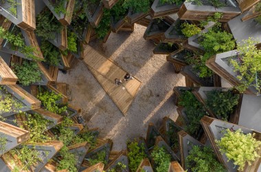 Garden of Communities Pavilion / Hello Wood