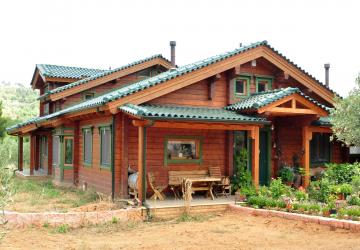 Ξύλινη ενεργειακή κατοικία vasilainas wands  Βασίλαινας κατασκευαστική σπίτια